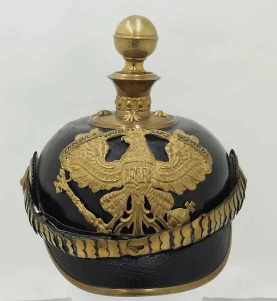 Hanoverian 10th Artillery Regiment Officers Pickelhaube Visuel 1 principal